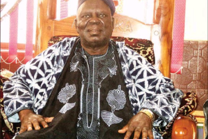 Dr Shekarau Angyu Masa Ibi Kuvyon II the late Aku Uka of Wukari. (Daily Trust)