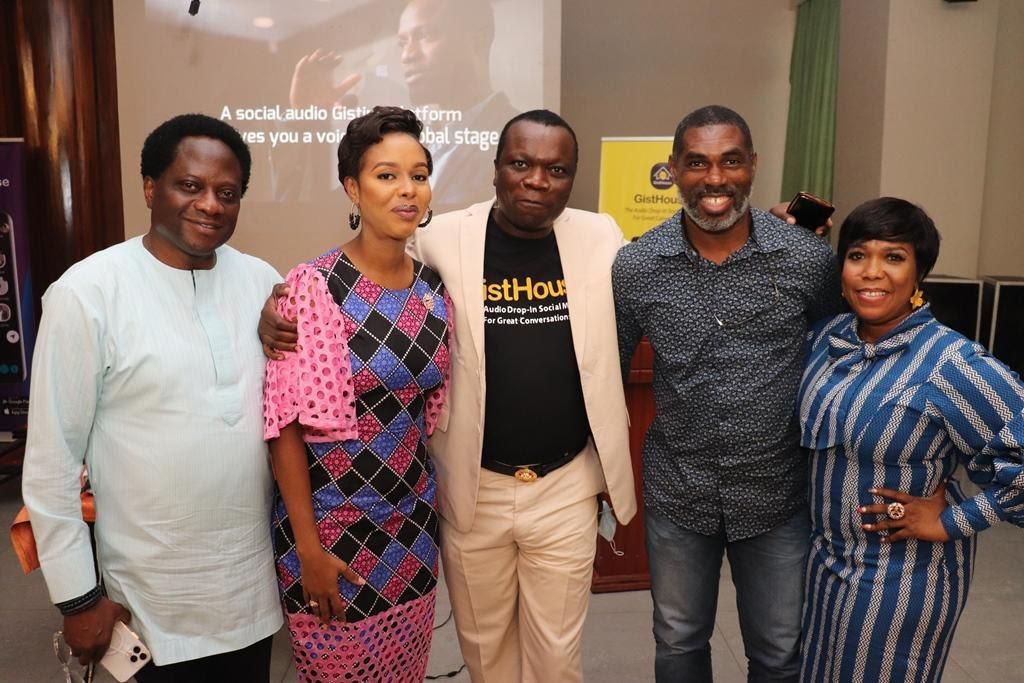 GISTHOUSE launches 1st Afrocentric Audio Conversation App n Lagos withTop influencers In Attendance. (GISTHOUSE)