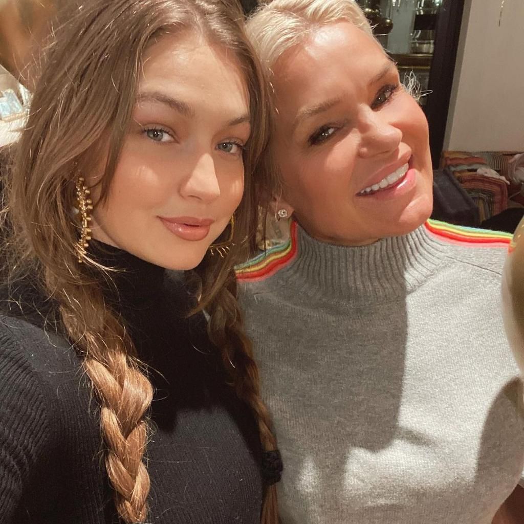 American supermodel Gigi Hadid and her mother Yolanda Hadid [Instagram/GigiHadid]