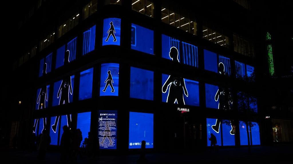 Ken Nwadiogbu’s brushstrokes enhances London cityscape