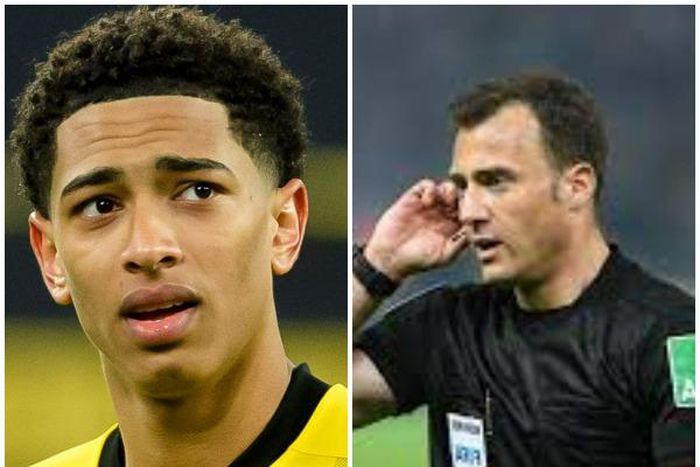 Jude Bellingham and Felix Zwayer