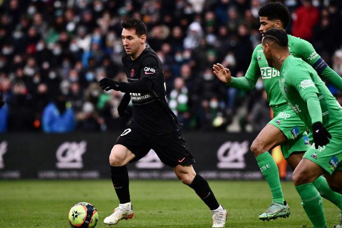 Lionel Messi set up three goals for PSG