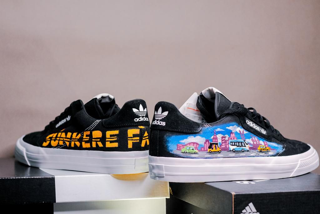 bCODE Partners with Graffiti artist Dricky to launch limited edition original adidas pieces at Art X Live! 2021.