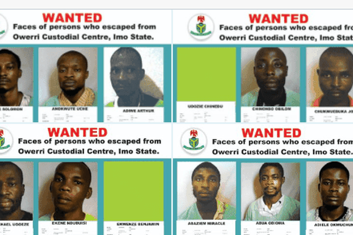 NCoS releases names, images of 122 escapees (NCoS)