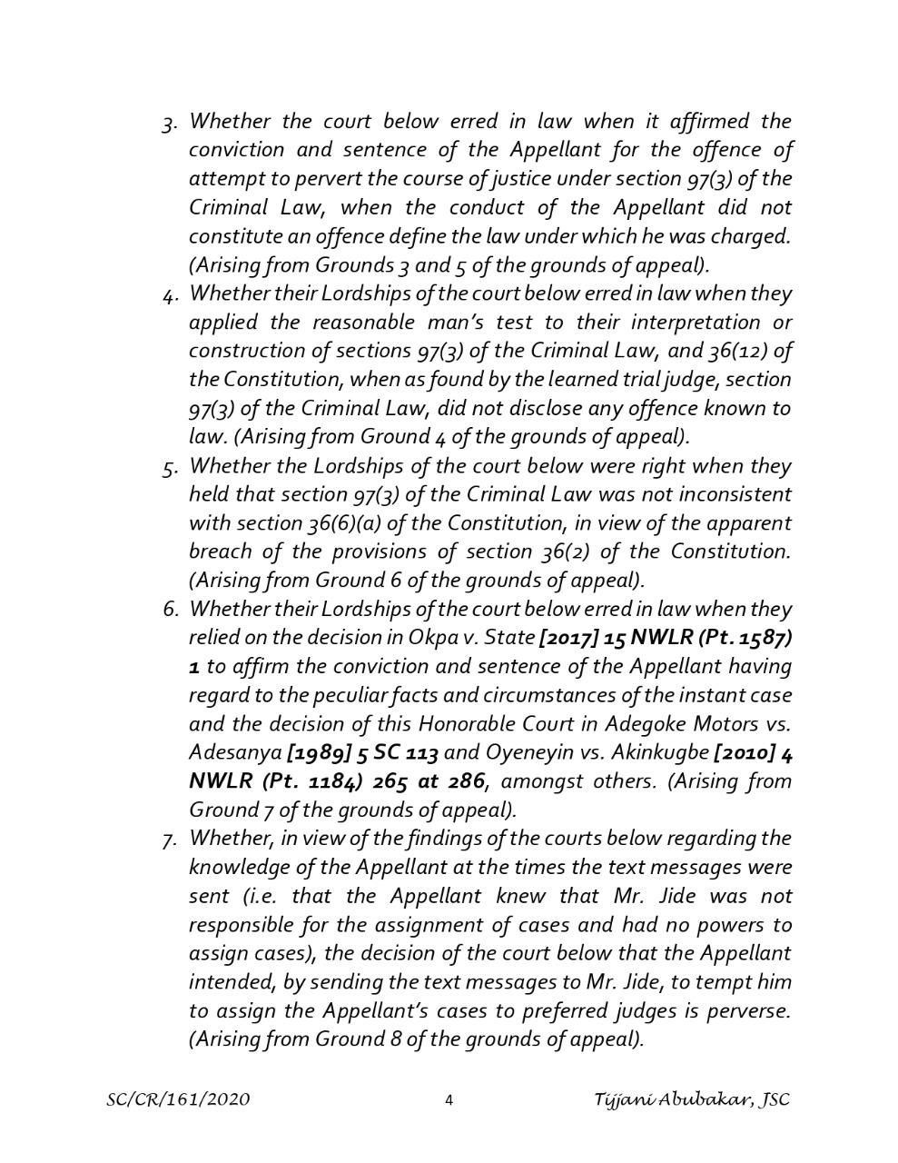 2023: Plot to use EFCC to malign, defame key political figures scuttled by Supreme Court