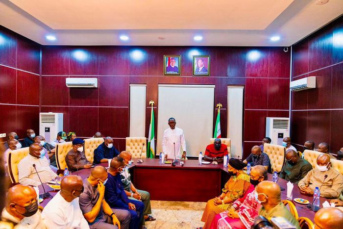 Gov Ifeanyi Okowa of Delta state says PDP will come out strong, united .