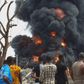 Fire guts shops at Ladipo Market; goods worth millions of naira destroyed. [lailasnews]