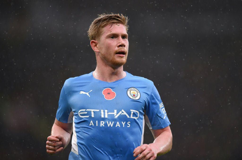 Kevin De Bruyne will return to the Manchester City starting line-up for the match against Leipzig