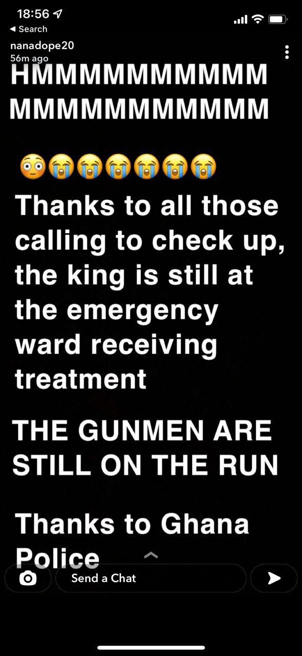 Shatta Wale allegedly shot; P.A says he's been rushed to emergency ward