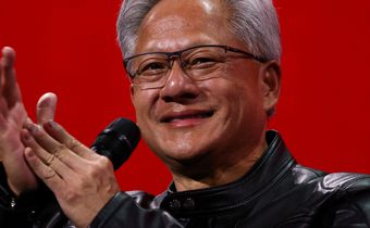 Nvidia CEO Jensen Huang attends a round table discussion at the Viva Technology conference dedicated to innovation and startups at Porte de Versailles exhibition center in Paris, France, June 11, 2025.