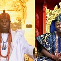L-R:  Ooni Adeyeye Enitan Babatunde Ogunwusi - Ojaja II and Alaafin Oba Abimbola Akeem Owoade. [Facebook]