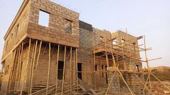 pandemonium as construction worker was found dead with machete wounds