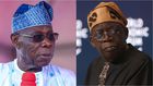 L-R: Ex-president Olusegun Obasanjo and President Olusegun Tinubu. [Getty Images/X, formerly Twitter]