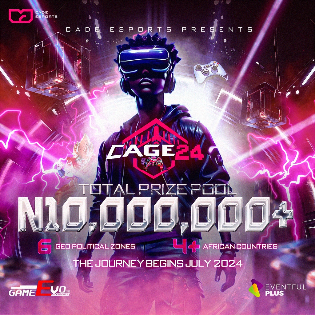 CAGE 24 - The biggest Pan African Esports Tournament in Nigeria