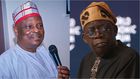 L-R: Former Kano State Governor Rabiu Kwankwaso and President Bola Tinubu. [Facebook/Getty Images].