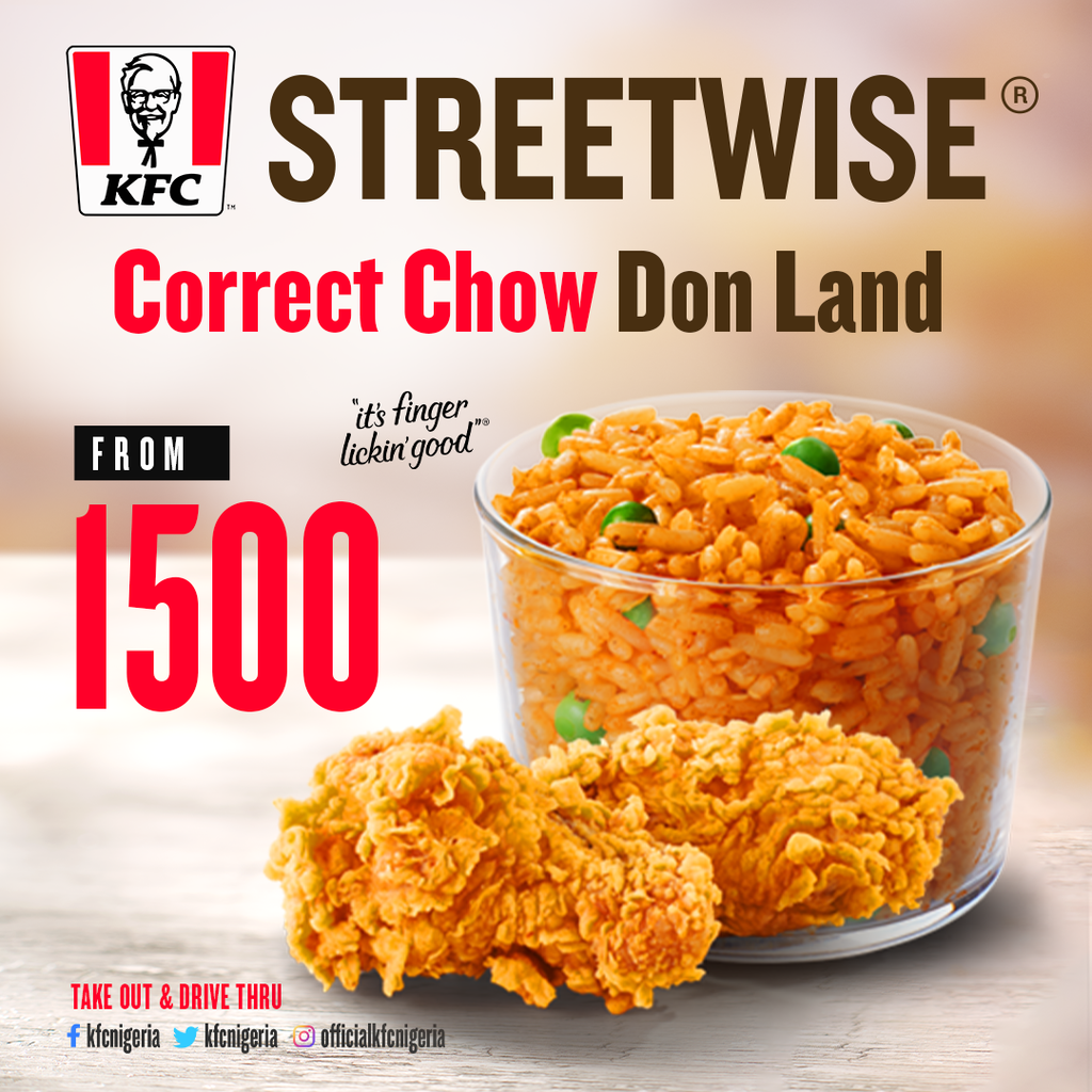 KFC introduces Naija flavours & affordable value meal to delight Nigerian taste buds