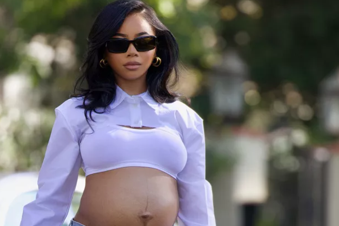 The rumours are true, Skai Jackson is expecting! [ Photo: DIGGZY / Shutterstock / SplashNews]