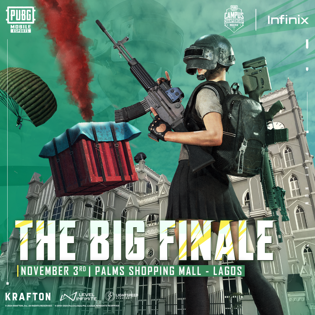 PUBG Mobile & Infinix present ultimate PMCC Grand Finale in Lagos with a ₦10m Prize Pool