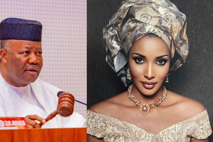 Focus on her CV - Akpabio cautions Senator for complementing Bianca's beauty