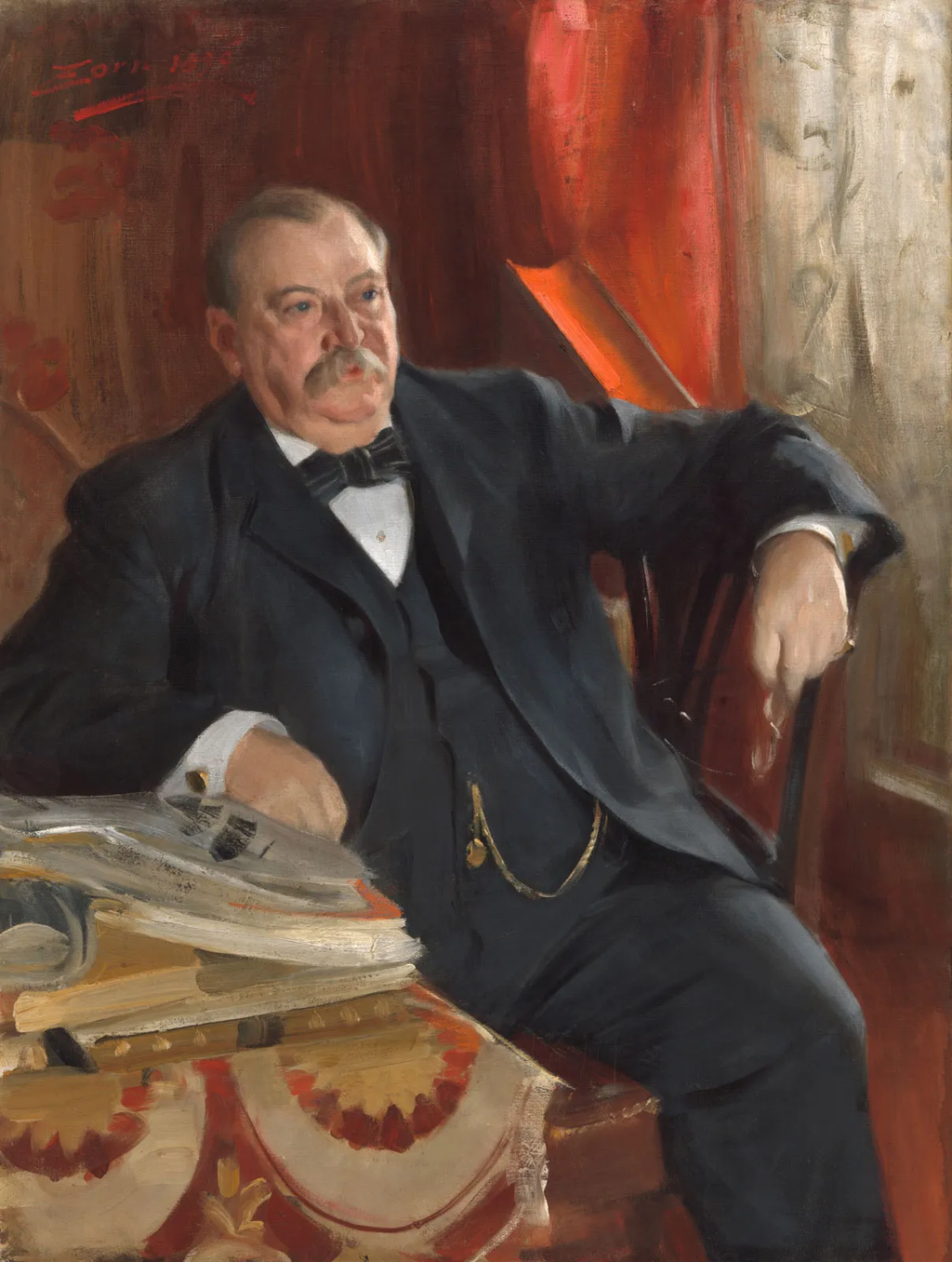 Former U.S. President Grover Cleveland