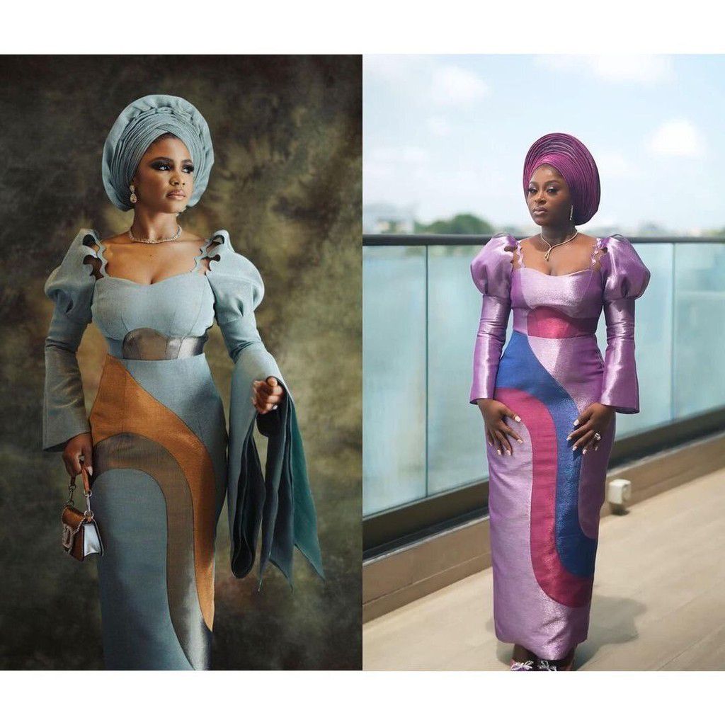 Hafsah and Tayo in similar designs [X]