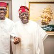 L-R: Hon. Abdulmumin Jibrin and President Bola Tinubu. [Facebook]