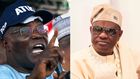 L-R: Former Vice President Atiku Abubakar and FCT Minister Nyesom Wike. [Getty Images/X, formerly Twitter]