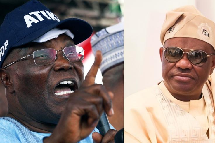L-R: Former Vice President Atiku Abubakar and FCT Minister Nyesom Wike. [Getty Images/X, formerly Twitter]