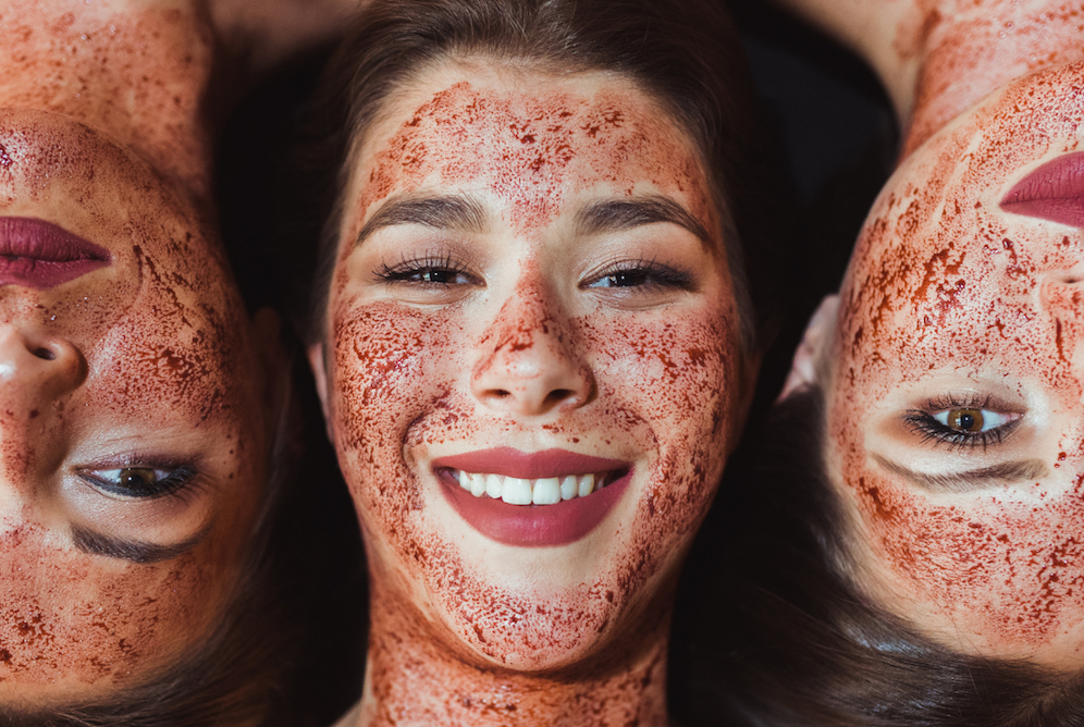 Blood facials are a thing [DavidGhozland]