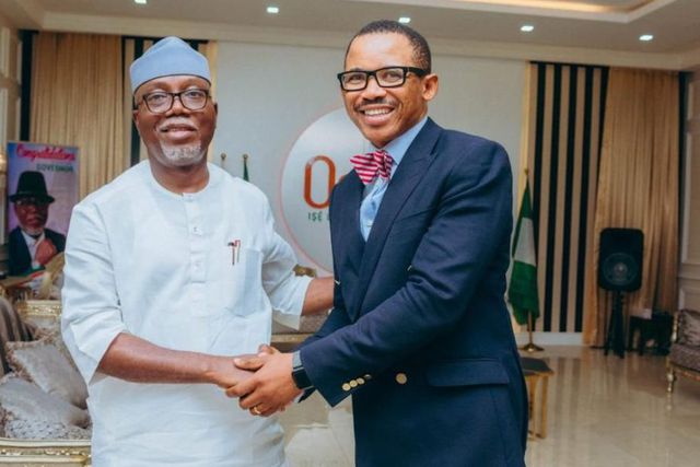 Gov. Lucky Aiyedatiwa and Dr Kayode Ajulo (SAN), the Attorney General of Ondo state