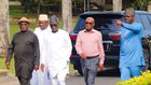 Ex Governors; Samuel Ortom, Ifeanyi Ugwuanyi, Nyesom Wike, Okezie Ikpeazu and Governor of Oyo State Seyi Makinde. [X, formerly Twitter]