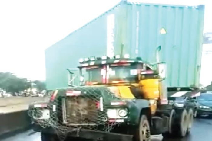 Truck driver crushes transportation union revenue collector to death