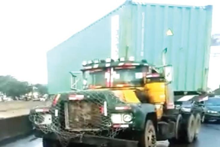 Truck driver crushes transportation union revenue collector to death