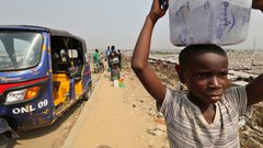 Sachet water prices is notably higher than in neighbouring states like Adamawa and Gombe, where the commodity is still sold for as low as ₦20 or two for ₦50. [Getty Images]