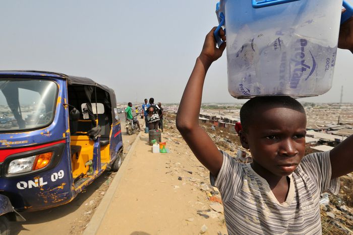 Sachet water prices is notably higher than in neighbouring states like Adamawa and Gombe, where the commodity is still sold for as low as ₦20 or two for ₦50. [Getty Images]