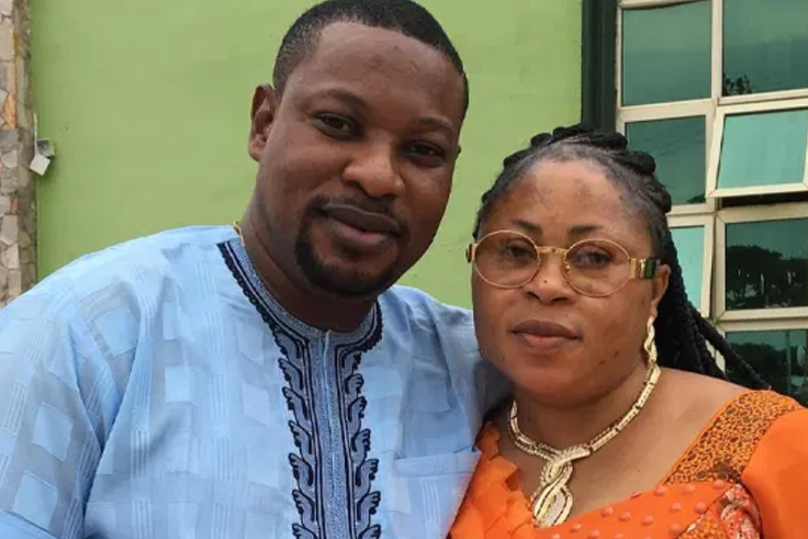 Dare Melody and his late wife Adedoyin