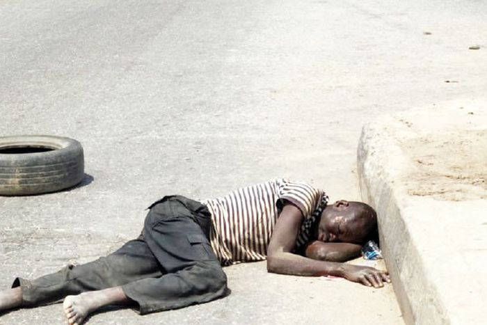 Hit-and-run driver knocks down fleeing thief in Lagos