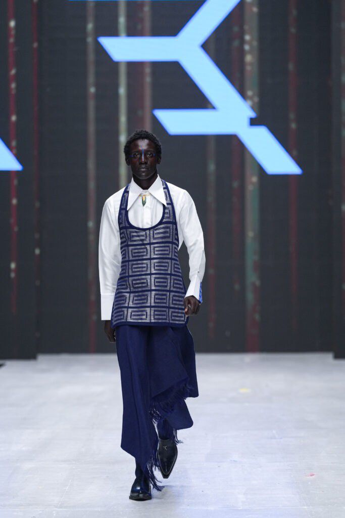 Emmy Kasbit at Lagos Fashion Week