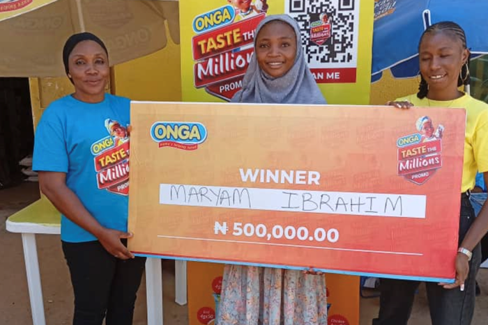 Onga splashes over N112m on 2,791 customers in the Taste the Millions Promo