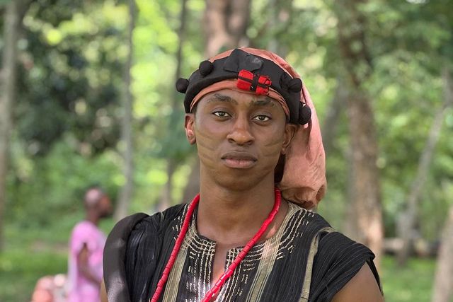 Saga plays Aderoju in Anikulapo series [Instagram/@sagaedeolu]