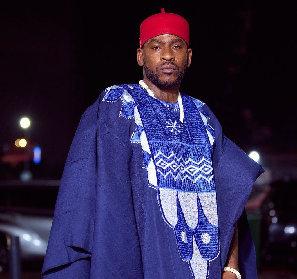 Skepta at the  premiere of his short film ‘Tribal Mark’ [Instagram/@afriff]