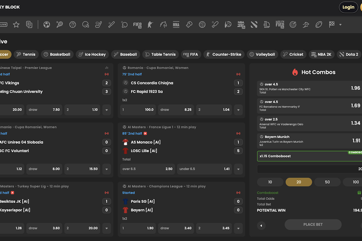 Luckyblock - Sportsbetting