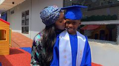 Tiwa Savage gave birth to Jamil in 2015 when she was still married to ex husband Tee Billz