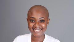 Yvonne Jegede preps fro her role in thr movie, Aja. [Instagram@yvonnejegede]