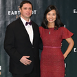 Conor Pewarski and his wife Michelle Wu [Karwai Tang/WireImage - Getty Images]