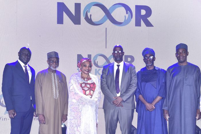 L-R: Vice Chairman, Noor Takaful Insurance Limited, Mr. Aminu Tukur: Director, Noor Takaful Insurance Limited, Rtd. Major Abubakar Yusuf; Chairperson, Jaiz Takaful Insurance Limited, Hajiya Zainab Abdurrahman; Chief Medical Director, Lagos University T...