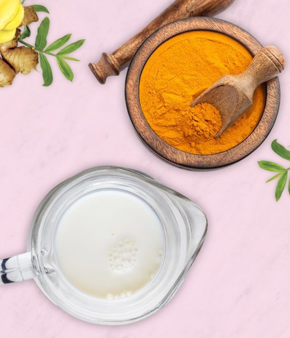 Turmeric and milk [SugarCosmetics]