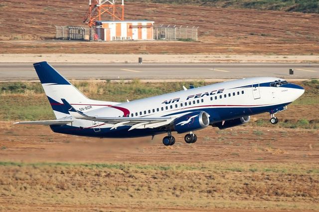 Prince Harry and Meghan Markle traveled on Air Peace during a tour of Nigeria this year.Air Peace