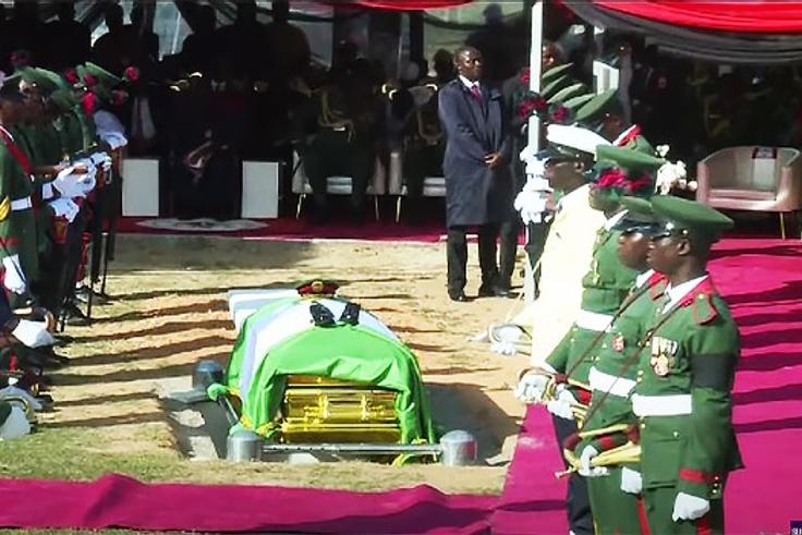 Remains of the late Chief of Army Staff (COAS) Lt. General Taoreed Lagbaja was laid to rest in Abuja. [Channels TV]