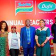 L-R: Guest Speaker, Digital Technology Consultant, Miriam Wokocha; Head Coordinator, Indomie Fan Club, Faith Joshua; Director of Education, Co-curricular, science & Tech Dept, Ministry of Education, Onatoye Buriamoh Kemi; Group Corporate Communications...